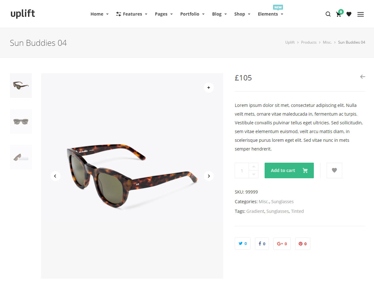 Uplift WordPress Theme Review Ecommerce