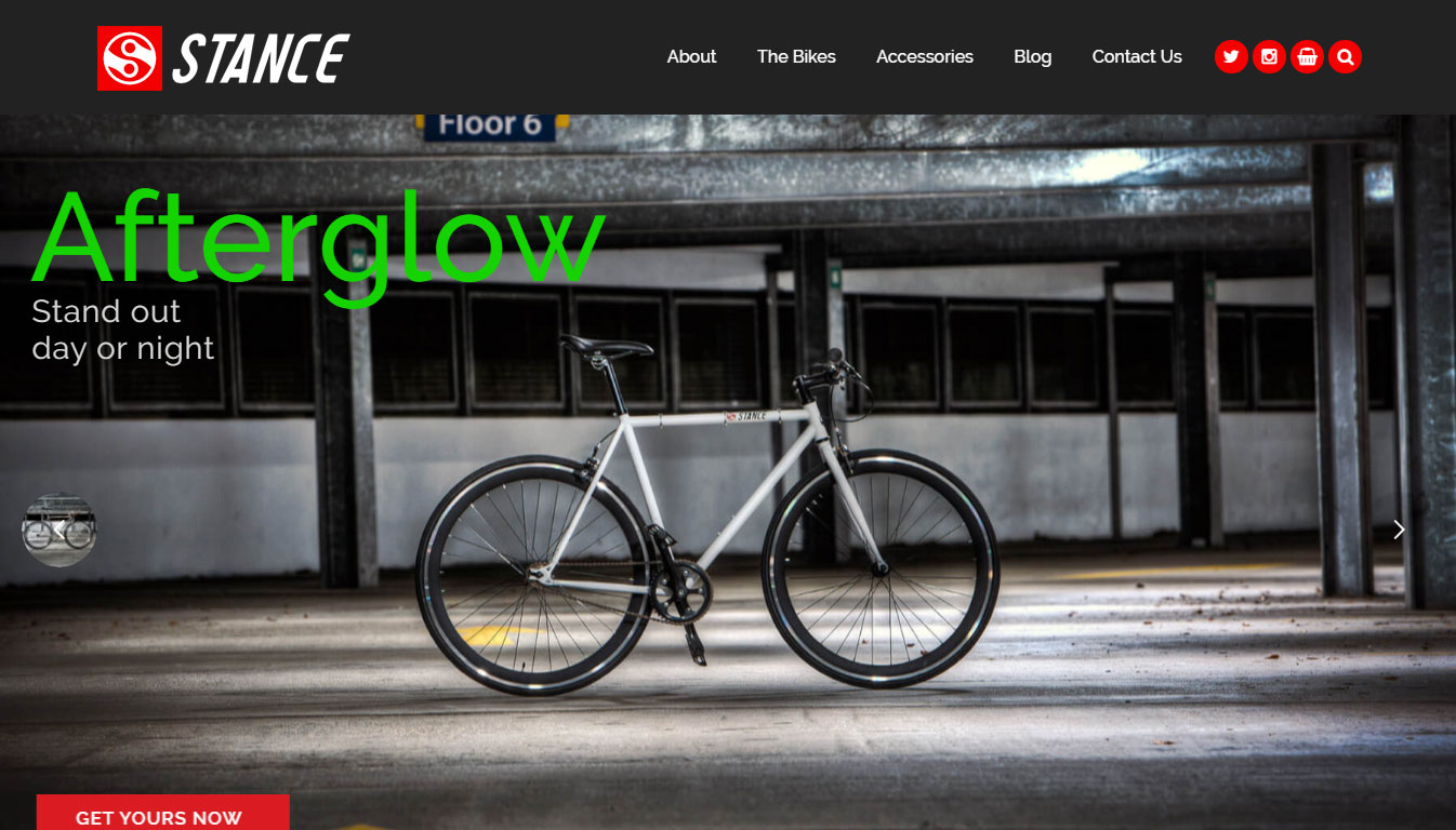 Sie Theme Review Demo-Haltung