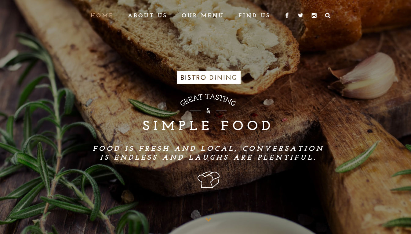 Ihr Theme Review Demo Restaurant