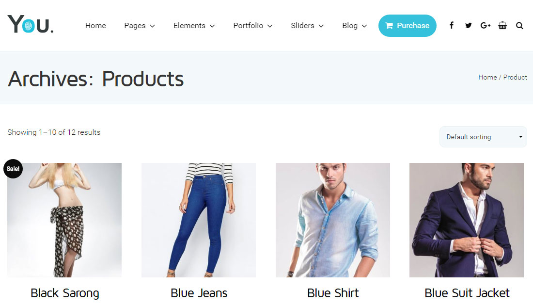 Sie Theme Review E-Commerce