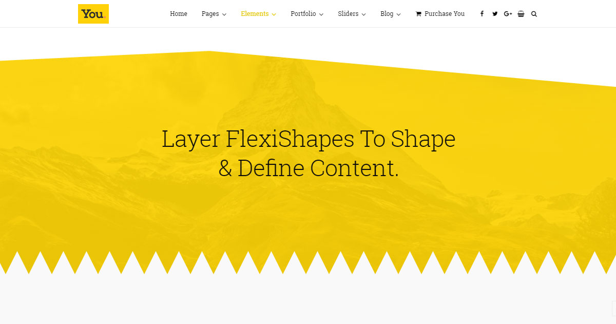 You Theme Review Flexi Shapes