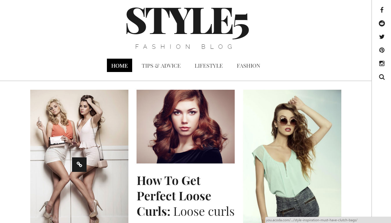 Ihr Theme Review Demo-Stil