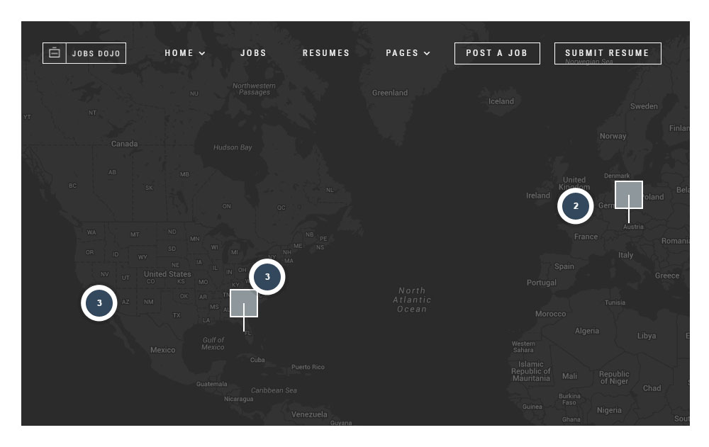 工作 Dojo 主题审查主页选项 3