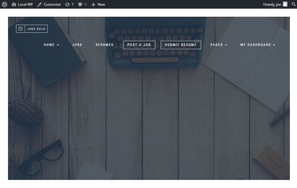 Jobs Dojo 主题评论演示