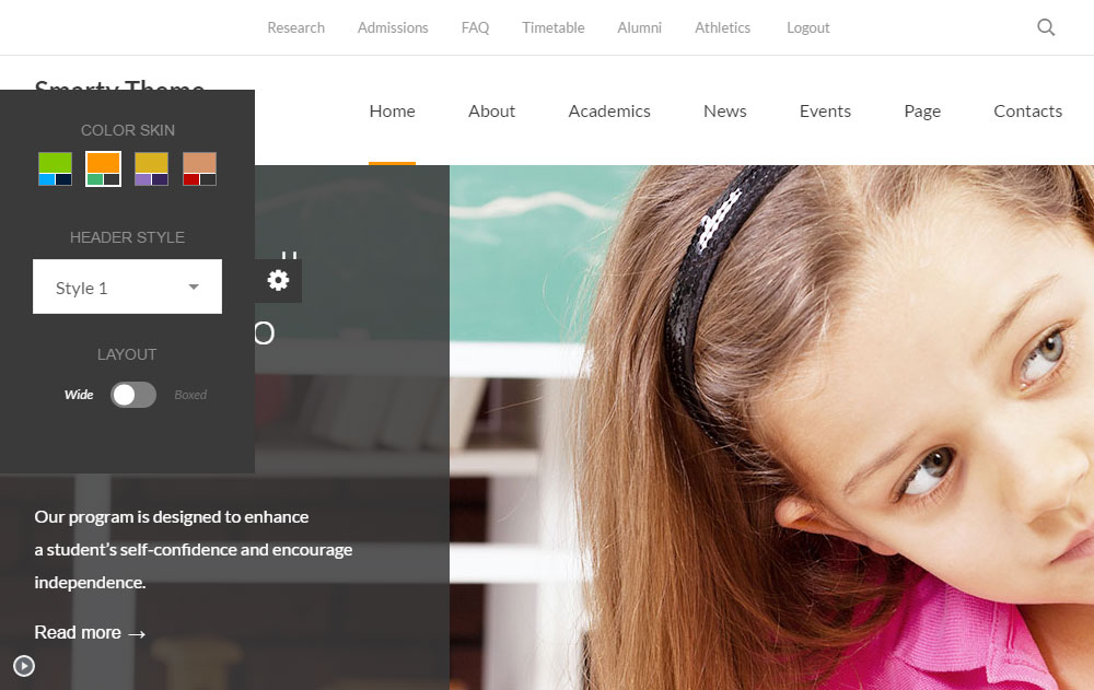 Скины Smarty Theme Review