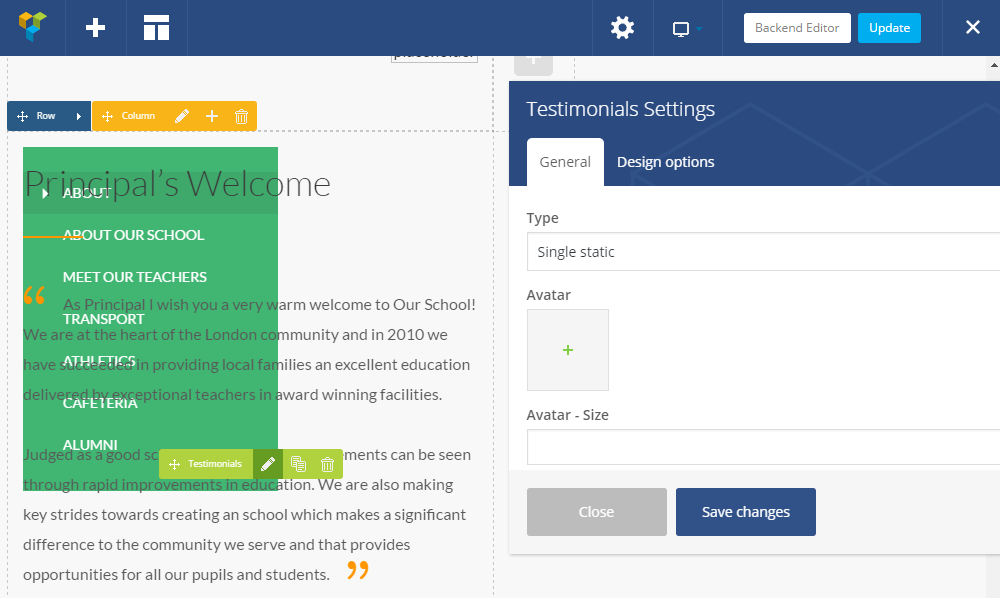 Smarty Theme Review Visual Composer