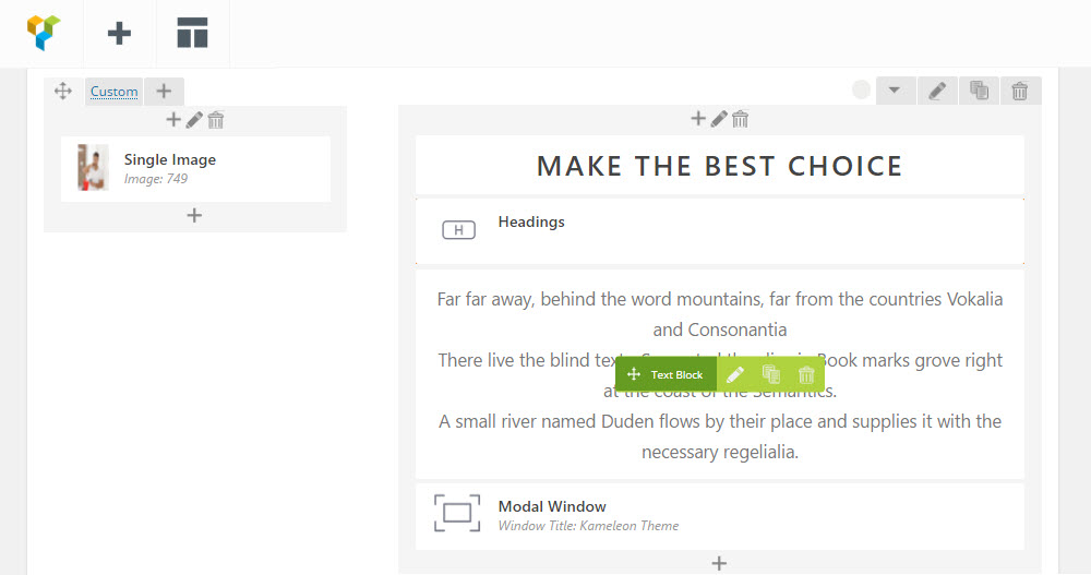 Éditeur de compositeur visuel