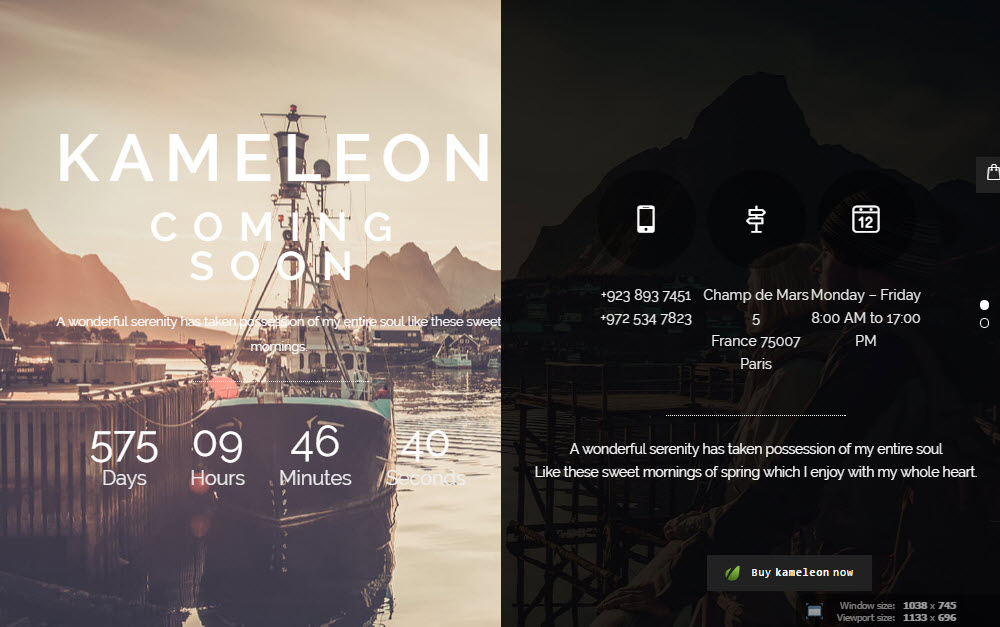 Démo Thème Kameleon 05