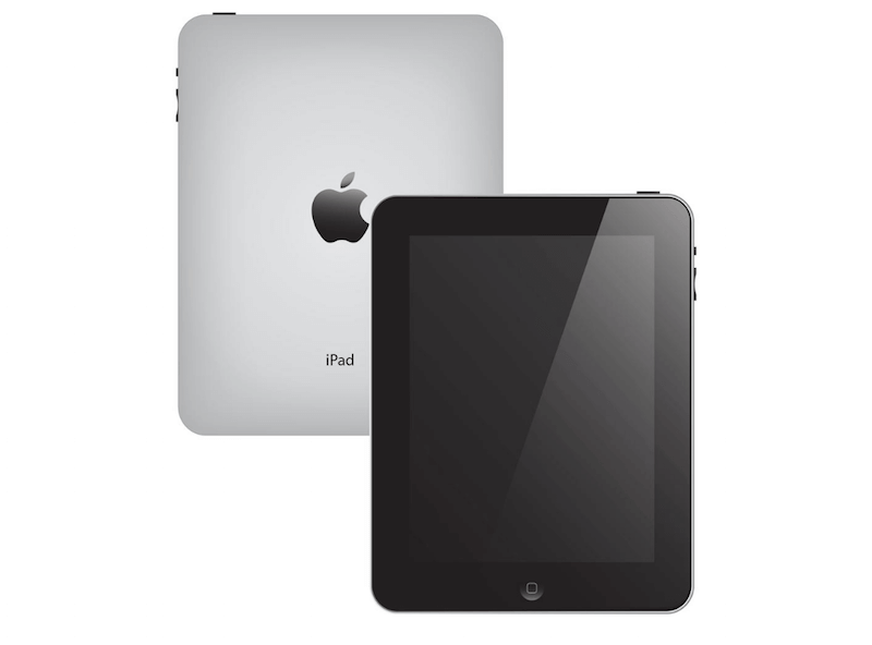 Vecteur d'iPad d'Apple