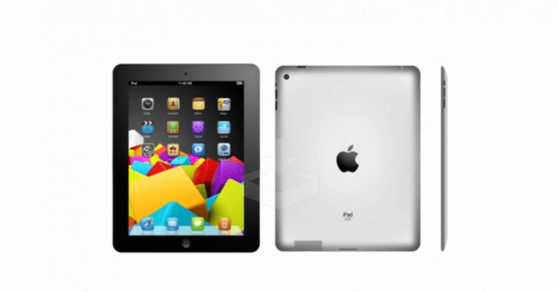 Vecteur d'iPad 2 d'Apple