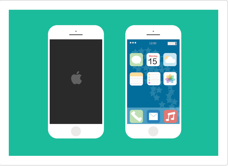Vecteur plat iPhone 6
