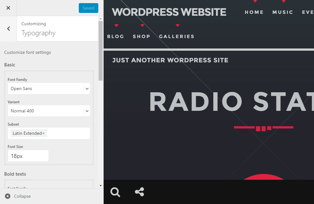 SONIK 定制器排版
