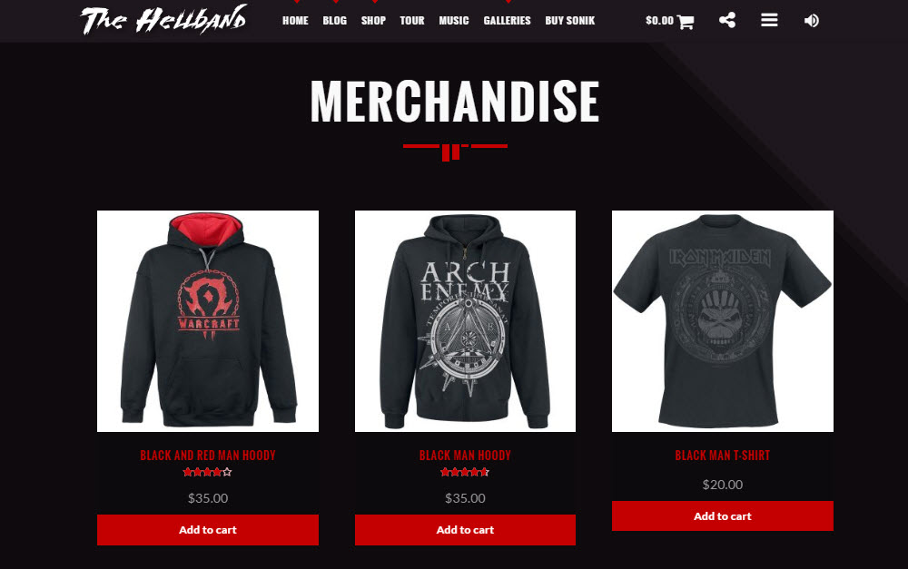 SONIK 演示 02 商店