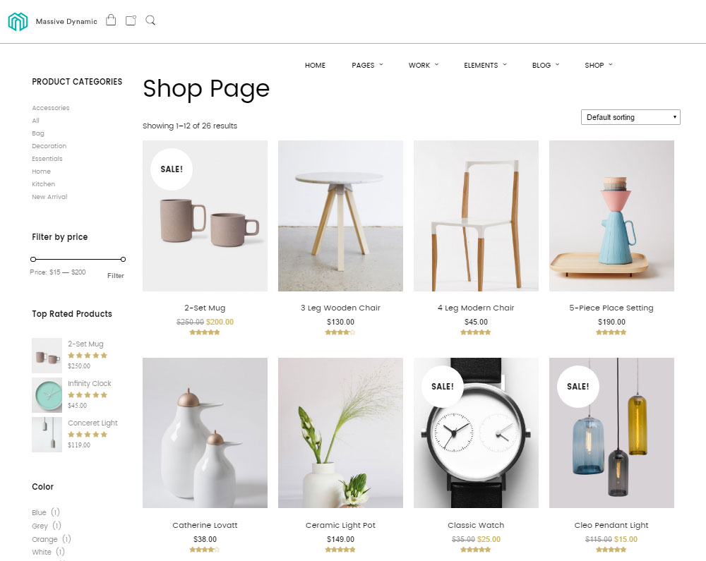 Massiver dynamischer Bewertungs-E-Commerce