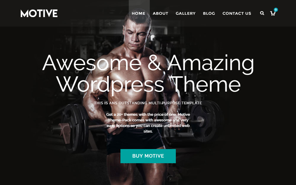 動機付けのジムのデモ