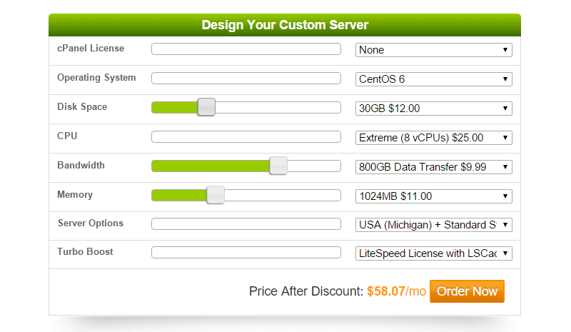 A2 Hospedagem VPS Personalizado