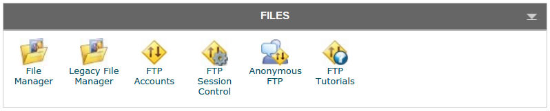 Gestion des fichiers SiteGround