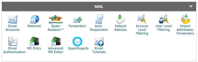 Gestion du courrier de SiteGround