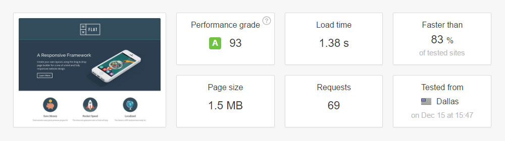 핑돔 속도 테스트