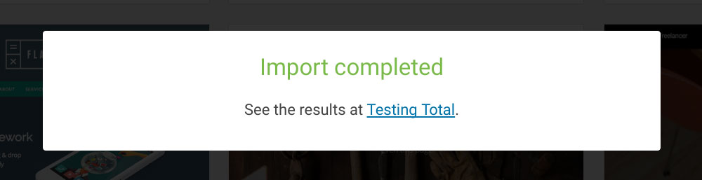 데모 가져오기 단계 03