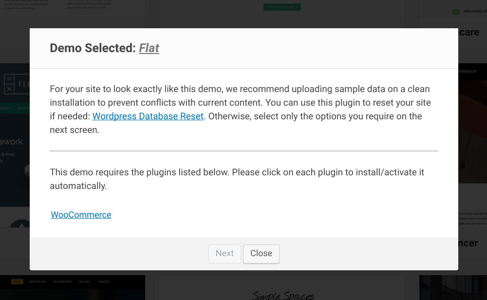 데모 가져오기 단계 01