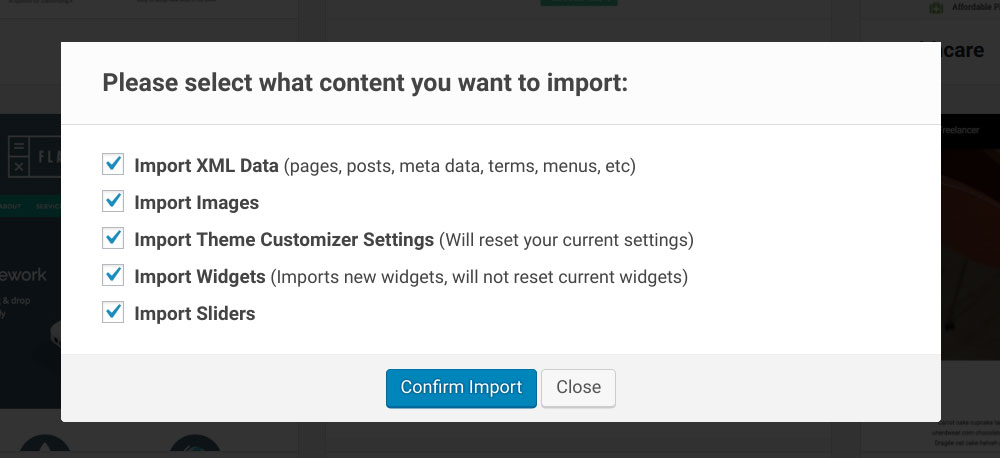 데모 가져오기 단계 02