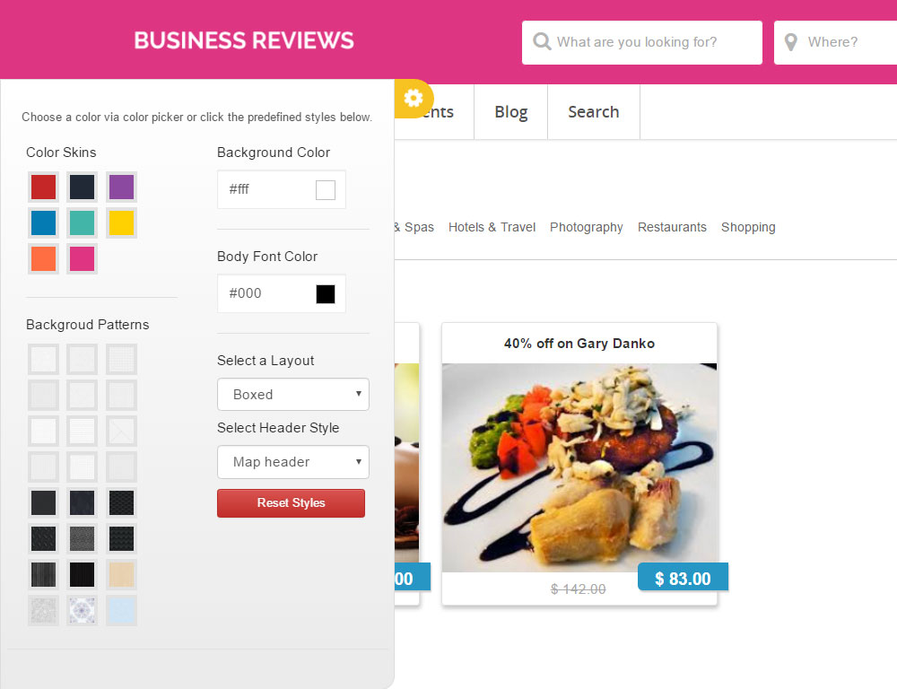 Options de personnalisation de la foule Vox
