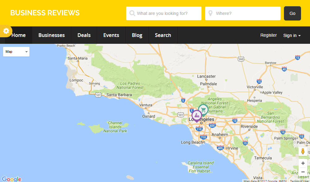 Site de démonstration de la foule Vox