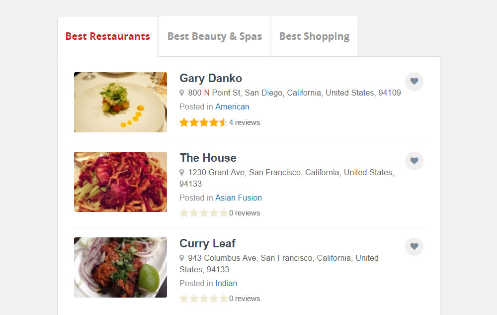 Listes Vox de la foule