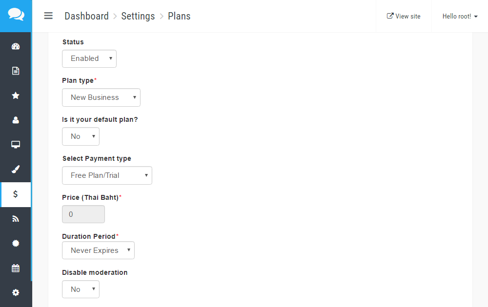 Plans de tarification de la foule Vox