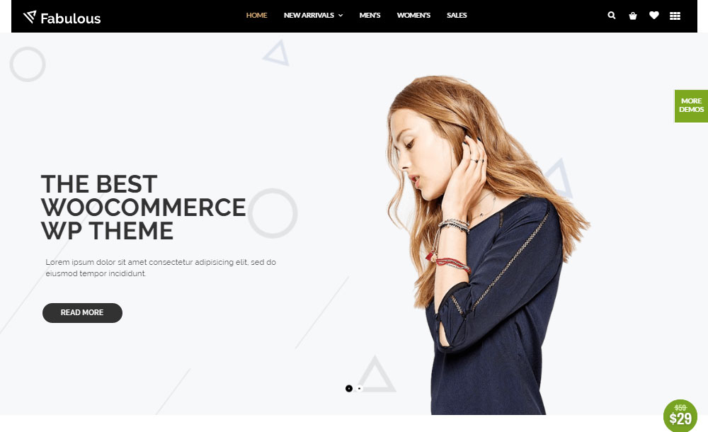 Ulasan Tema Nitro eCommerce