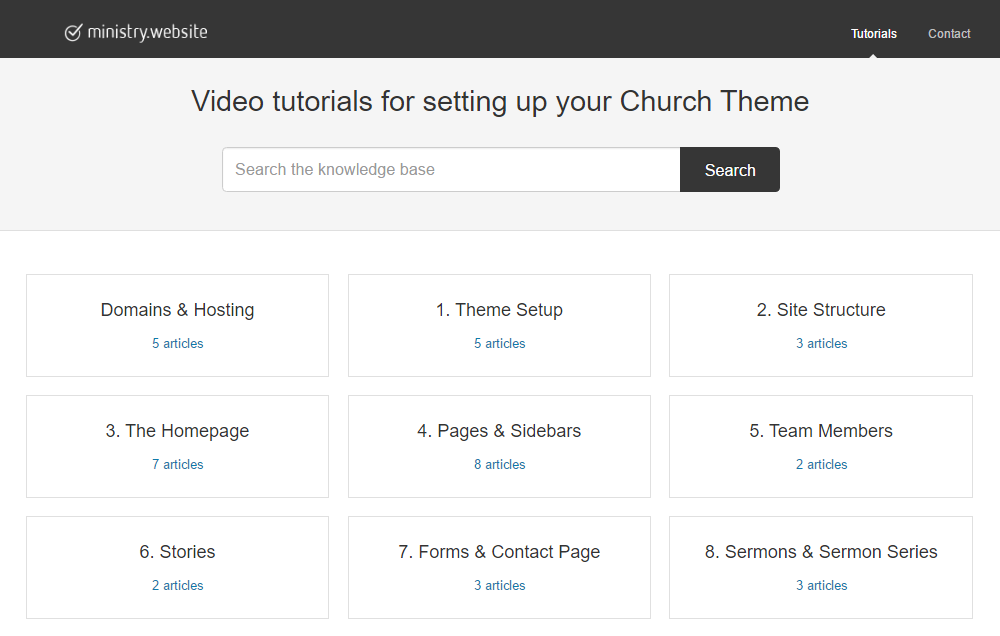 Videos zur Überprüfung des Kirchenthemas