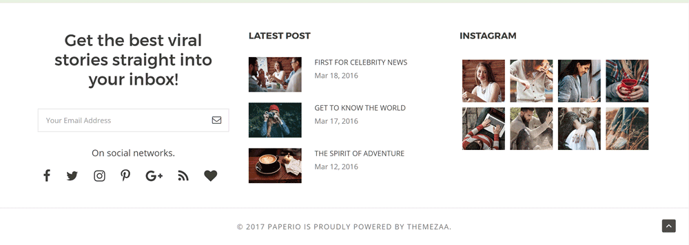 Social Media von Paperio