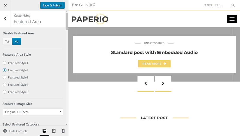 Paperio Customizer 01