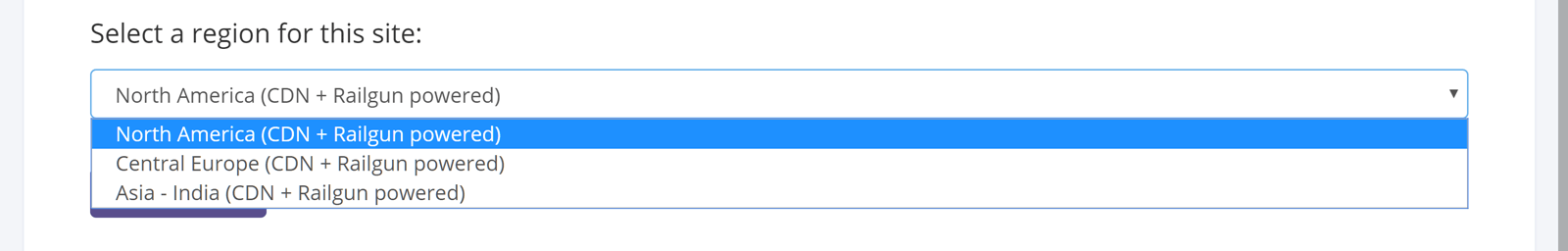 Imbriquer la région sélectionnée