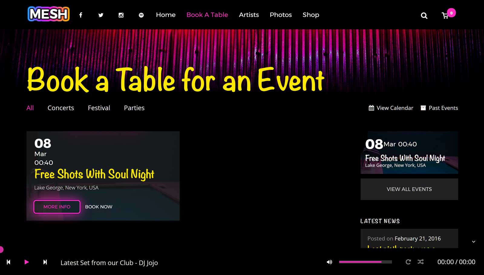 Formulaire de table de livre