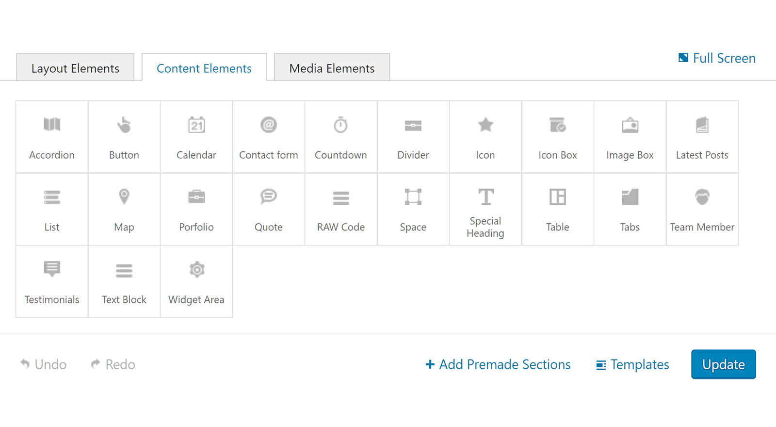 Die Kerninhaltselemente