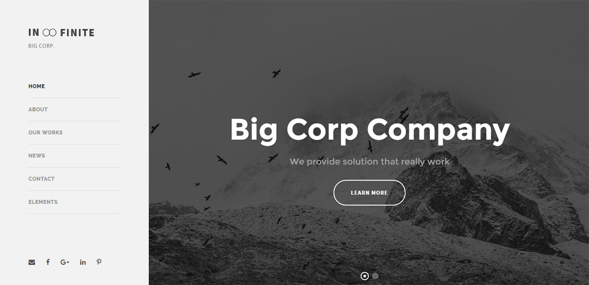 Бесконечный обзор темы Big Corp