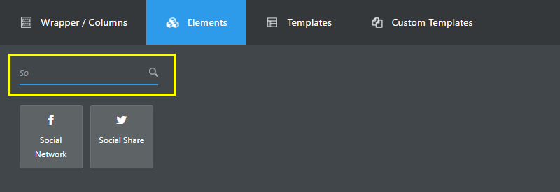 Фильтр элементов бесконечного обзора темы