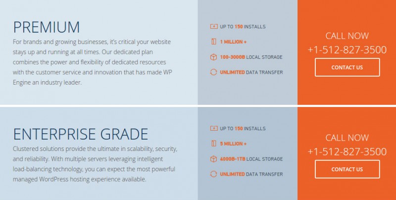 WP Engine Review-Premium-Unternehmen