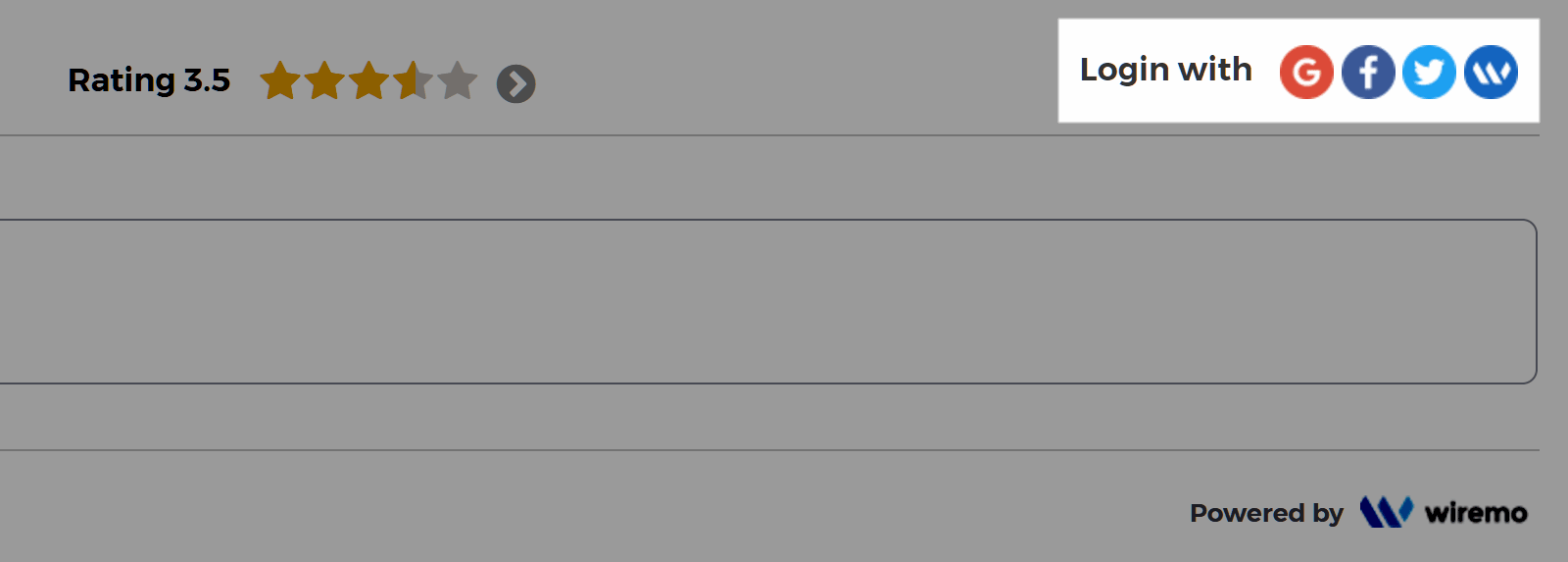 Wiremoソーシャルログイン