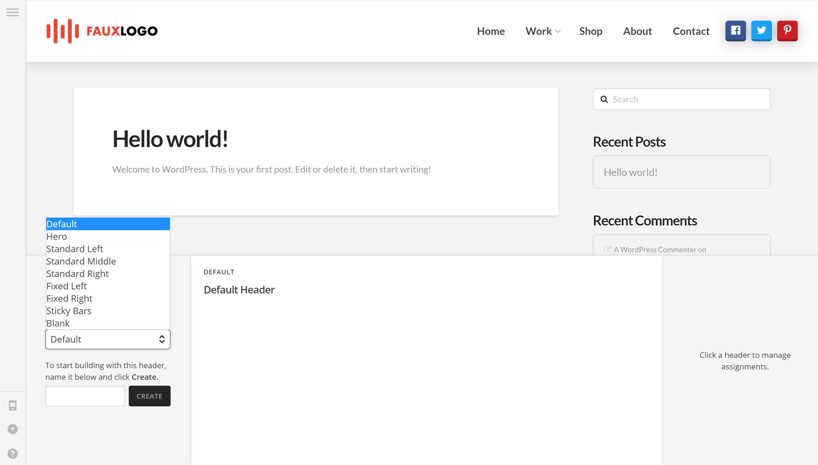 自定义标题选项