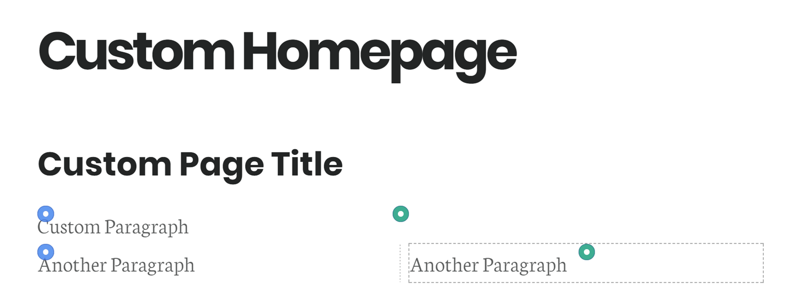 カスタムレイアウト