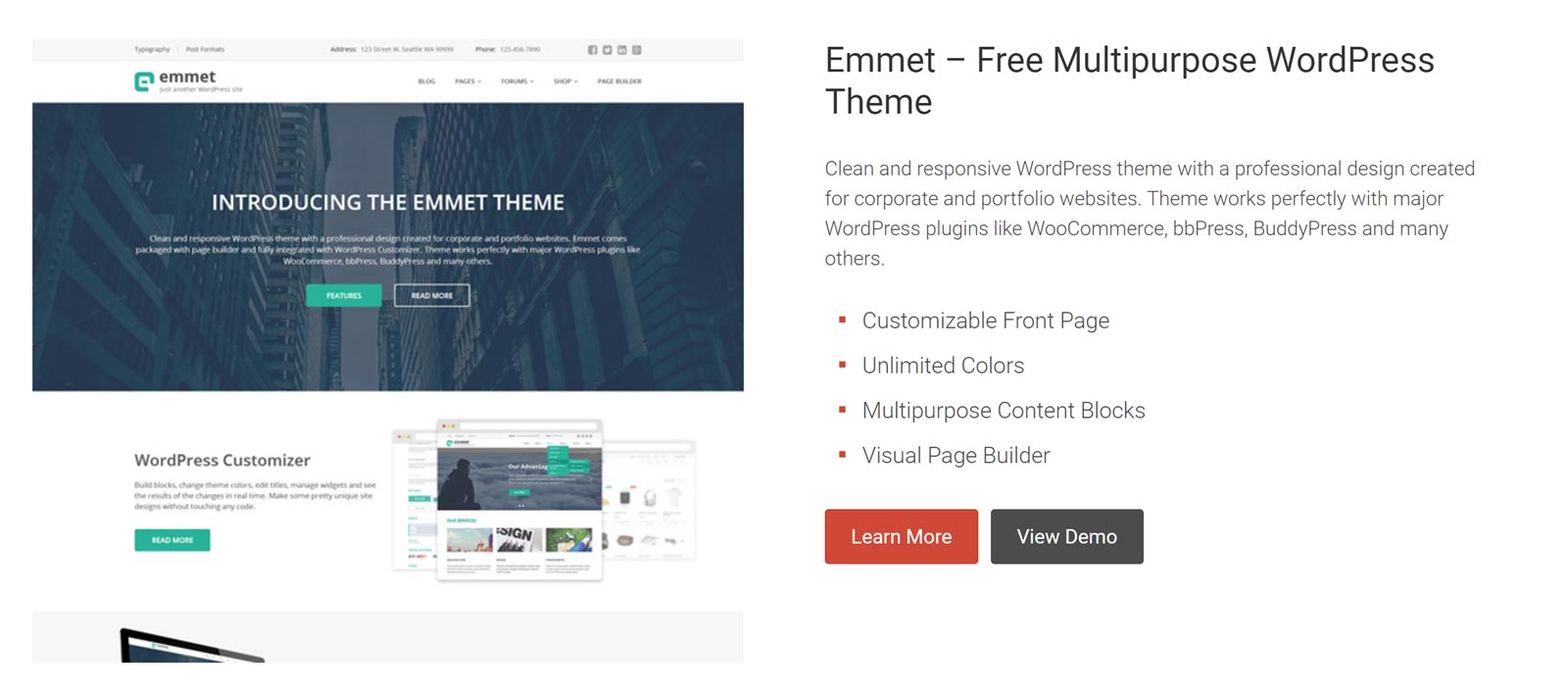 MotoPressWordPressテーマ