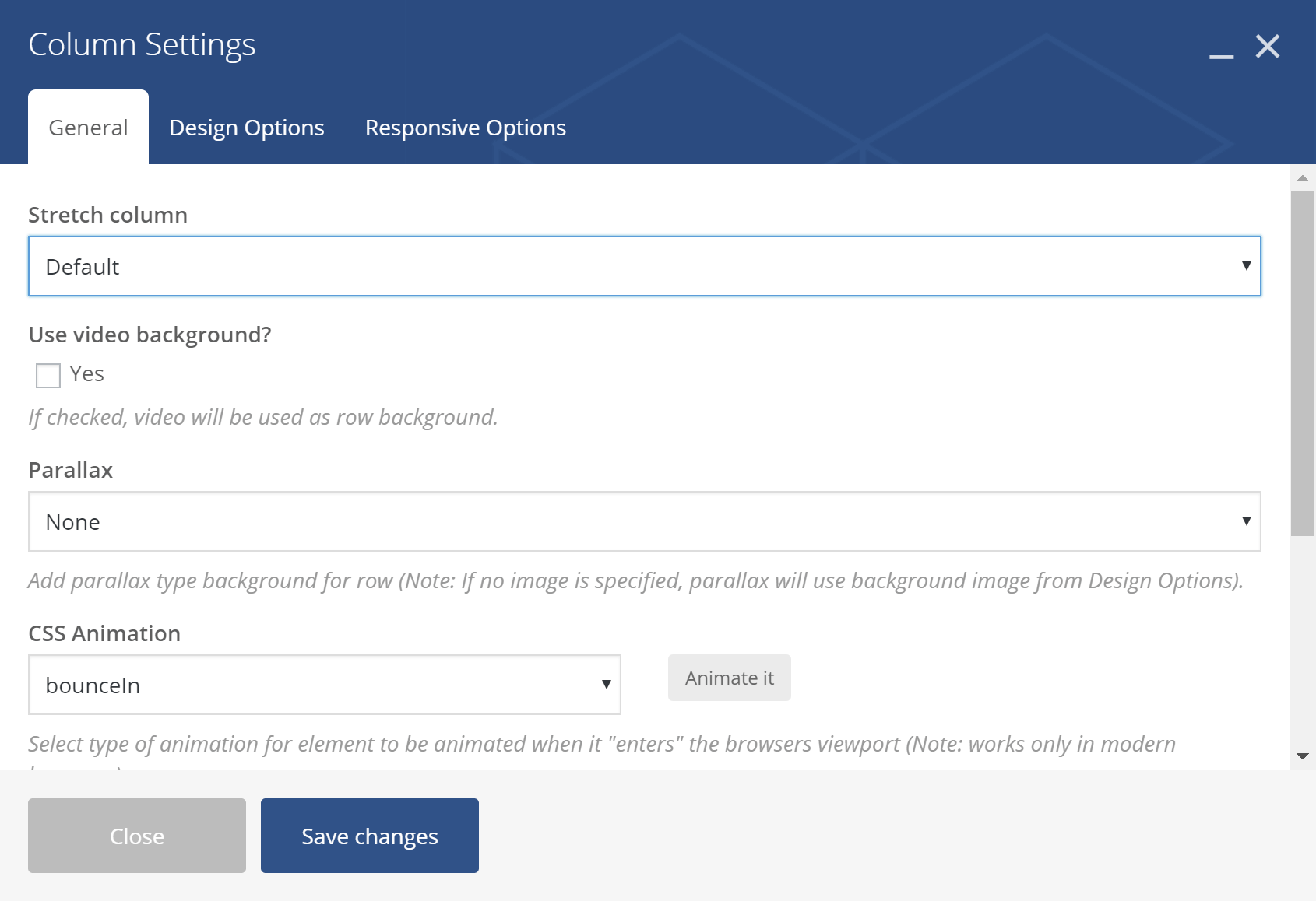 Éditeur de compositeur visuel