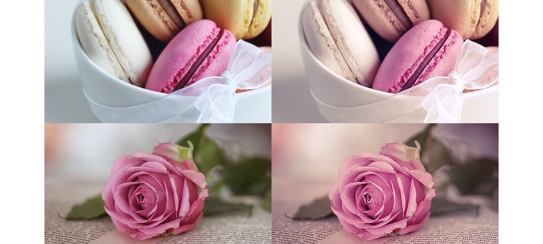 photoshop 柔和的粉彩动作