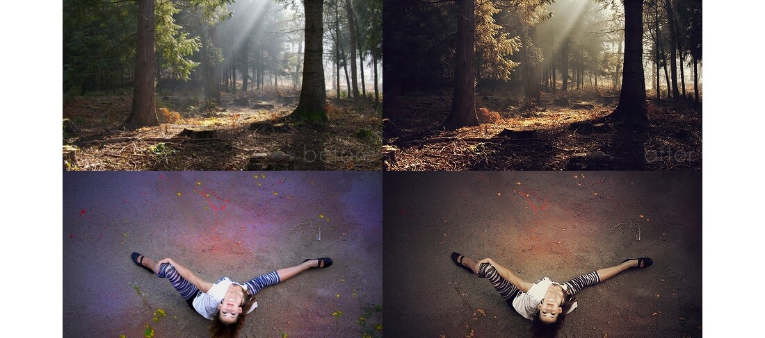 铜 photoshop 动作