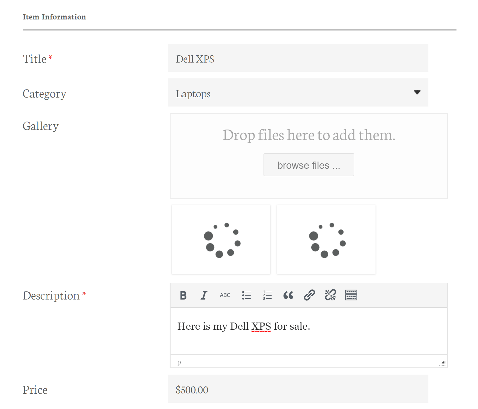 Formularz rejestracji