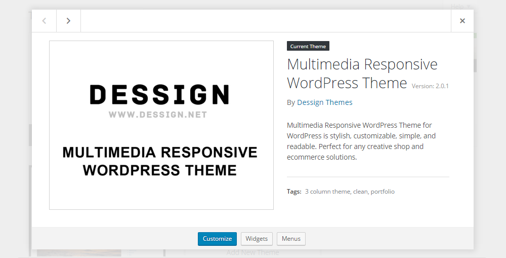 Paramètres de conception