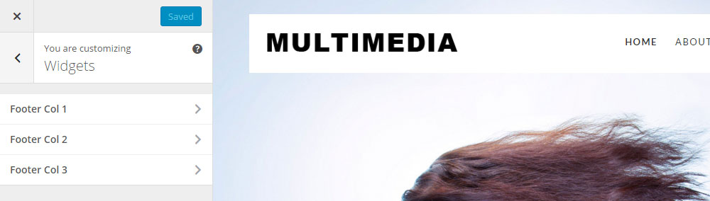 Concevoir des widgets de personnalisation